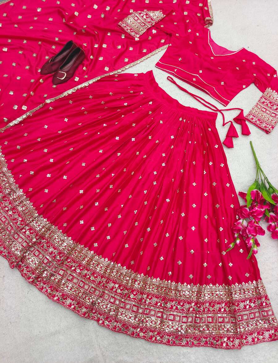 Pink Lehenga