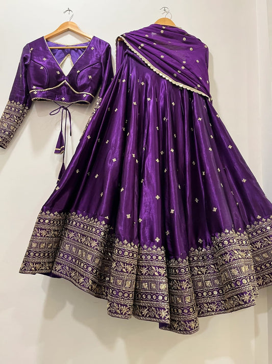 Purple Lehenga