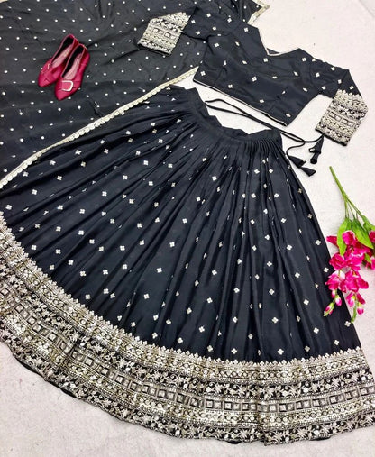 Black Lehenga