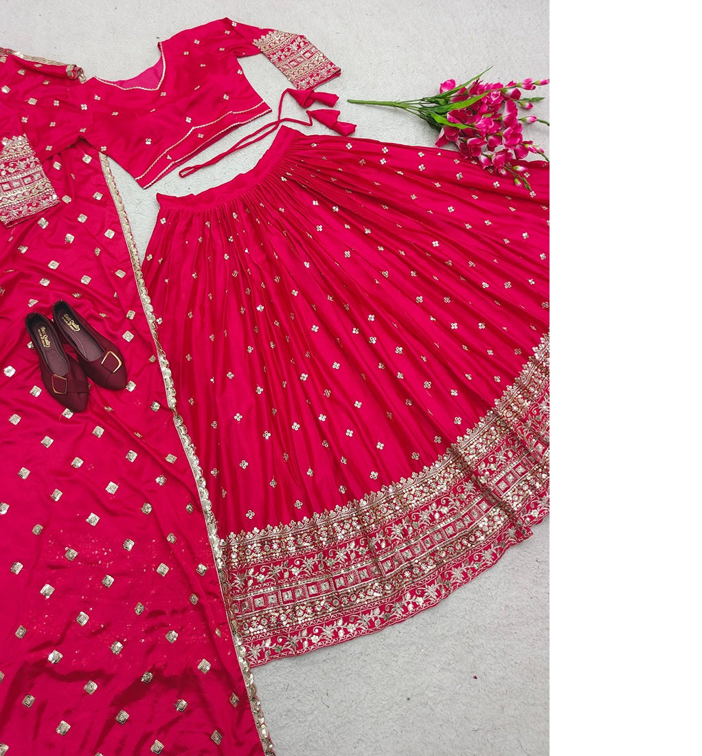 Pink Lehenga