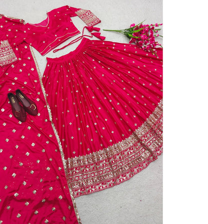 Pink Lehenga