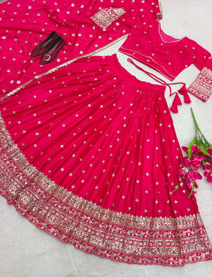 Pink Lehenga