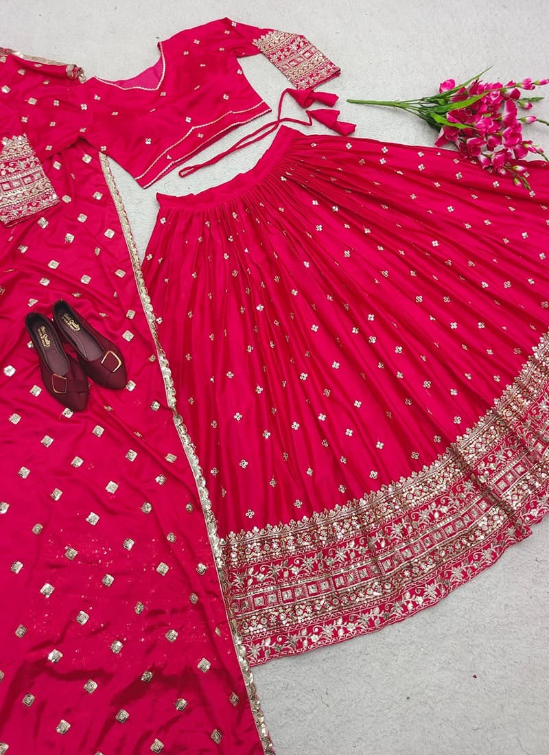 Pink Lehenga