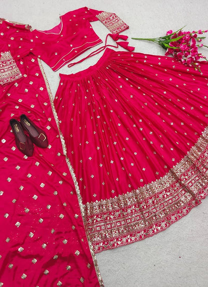 Pink Lehenga