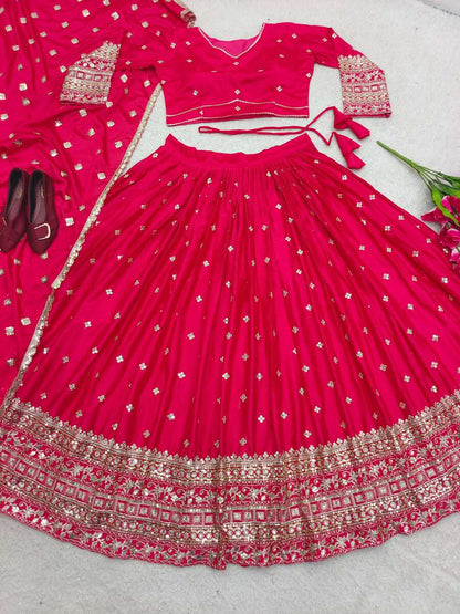 Pink Lehenga